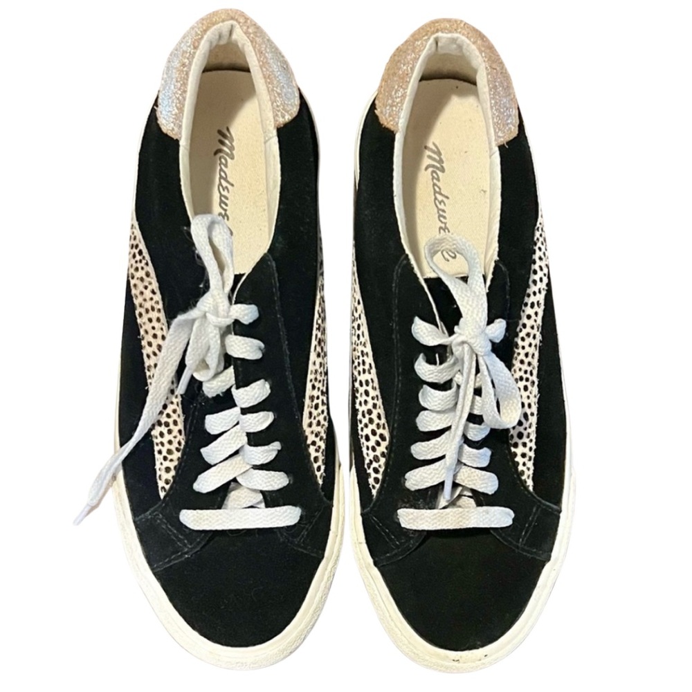 Madewell Stylish Black and White Women's Sneakers - Picture 3 of 9